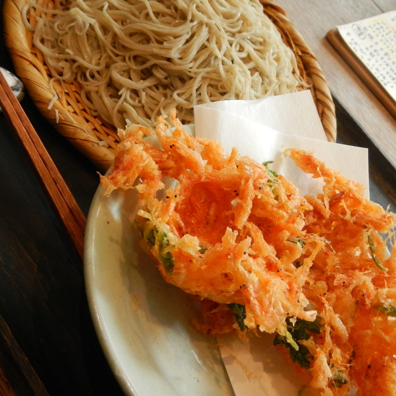 天ざるそば(そば切り 十六夜 （そばきり いざよい）)