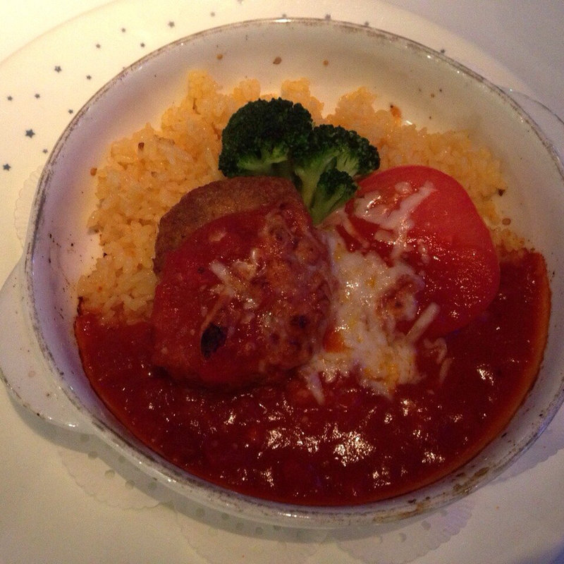 イタリアンハンバーグ(パフェテラス ミルキーウェイ)