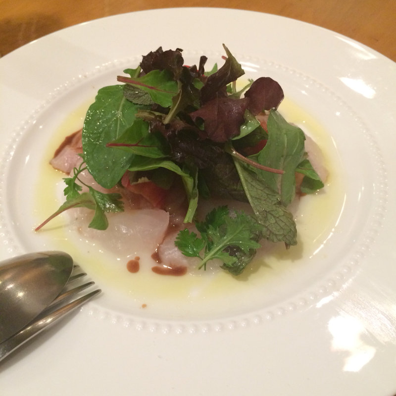 築地市場買い出し 今日のカルパッチョ(ナビリオ)