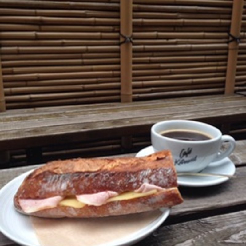 パリジャンサンド(Café Kitsuné Aoyama)