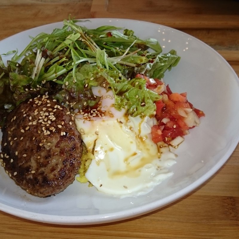 ロコモコ(大阪ヴィーガン オレンジカウンティ カフェ)