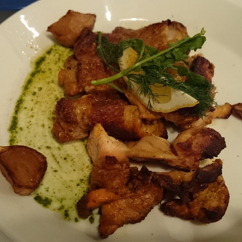 丹波肉鶏のタンドリーチキン(ONIJUS COFFEE VILLAGE)