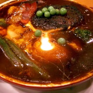 野菜・ハンバーグシチュー(Kikuya Curry （キクヤ　カリー）)