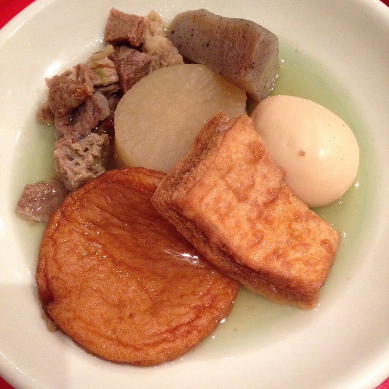 おでん盛り合わせ(神戸海鮮居酒屋 三ノ宮高架下市場)