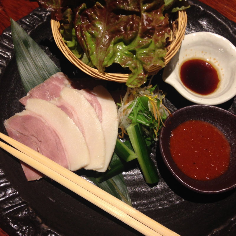 蒸し塩豚(飯家おかん ひま和り （ヒマワリ）)