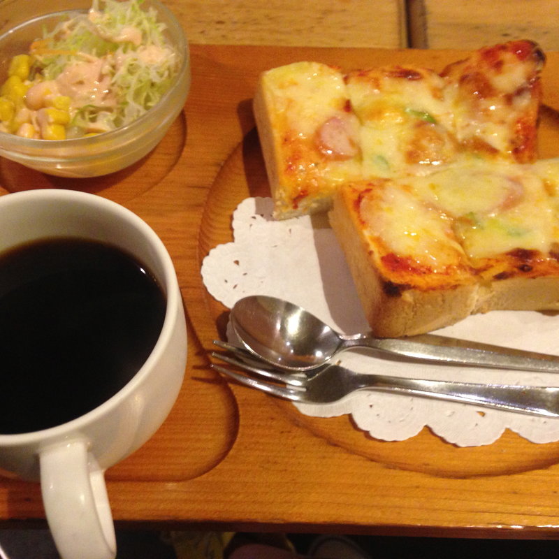 ピザトーストセット(ボントン)