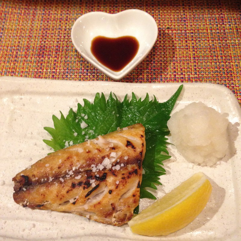 日替わりお魚の焼きもん(人生の楽園)