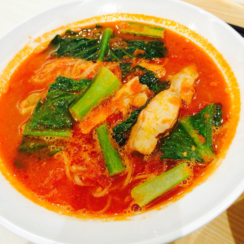 太陽のラーメン(太陽のトマト麺西新井店)