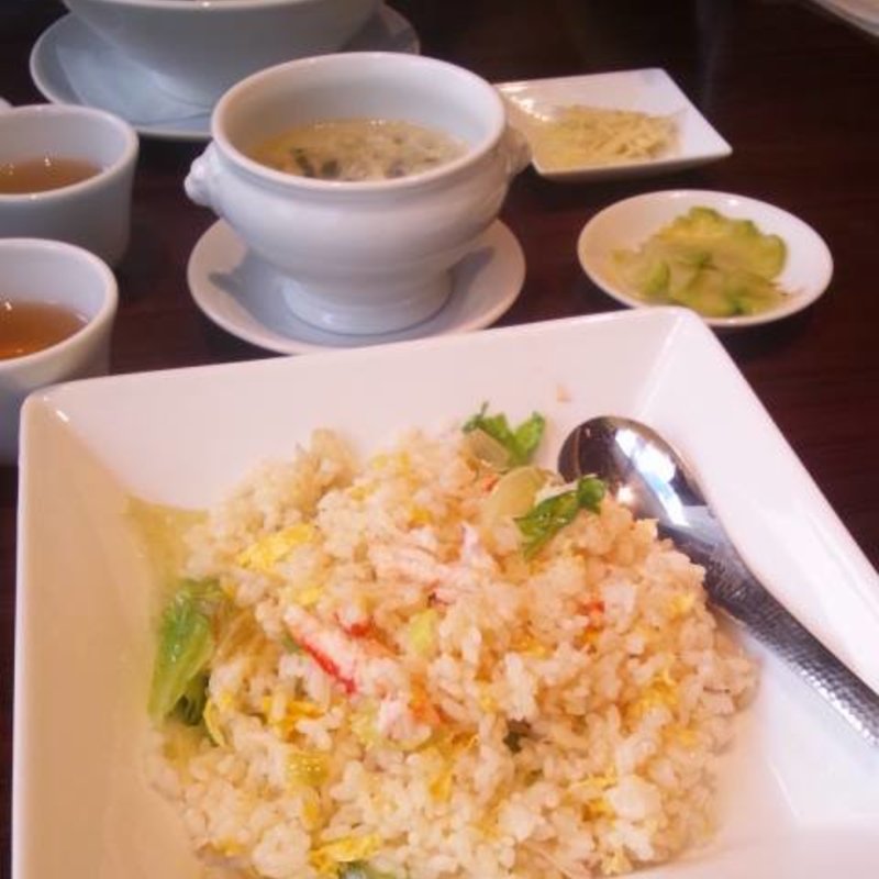 蟹炒飯セット(南翔饅頭店 東武百貨店船橋)