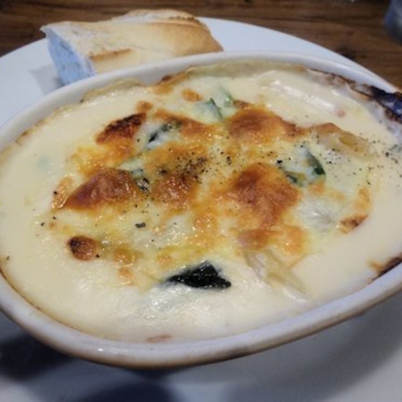 新鮮真カキのスープグラタン(ターブル　ド　ペール )