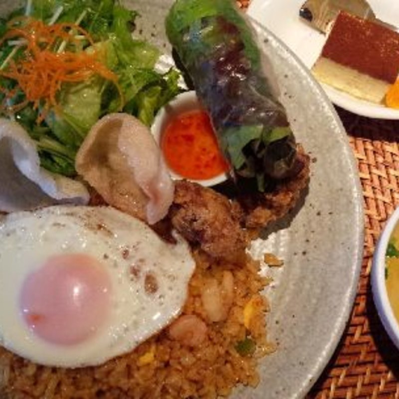 アジアンディッシュセット　ランチ(茶屋 草木万里野 上尾店)