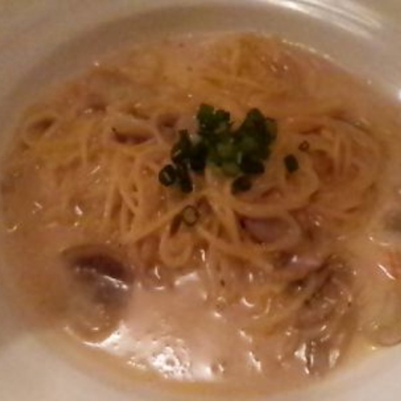 クリーム・明太・海老・マッシュルームスパ(夢街道 東金井店 )