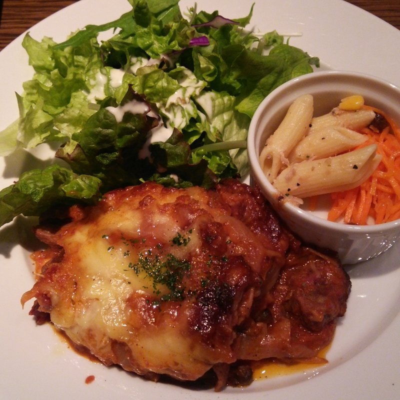 熟成牛のトマト煮込みグラタンランチ(ビストロ 熟肉 （なれにく）)