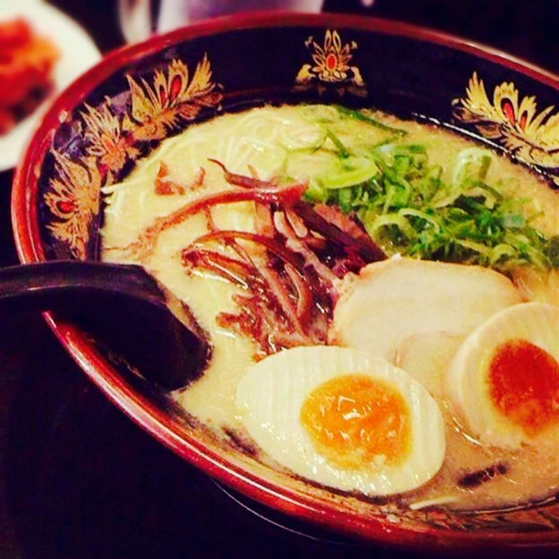 一竜ラーメン＋煮たまご(一竜 四日市店)