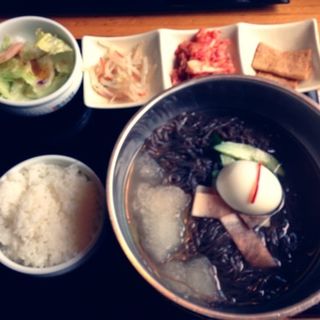 冷麺(サムギョプサル韓国食彩 にっこりマッコリ高田馬場)