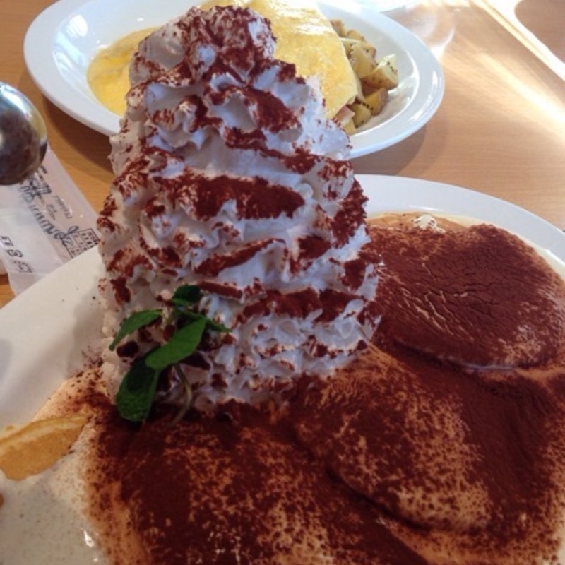 ティラミスパンケーキ(Eggs 'n Things 湘南江ノ島店)