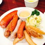 ソーセージ盛り合わせ(だん家 さいたま新都心店)