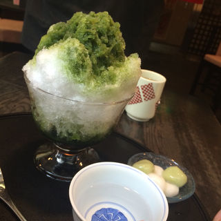 氷宇治金時(（有）鹿乃子　本店)