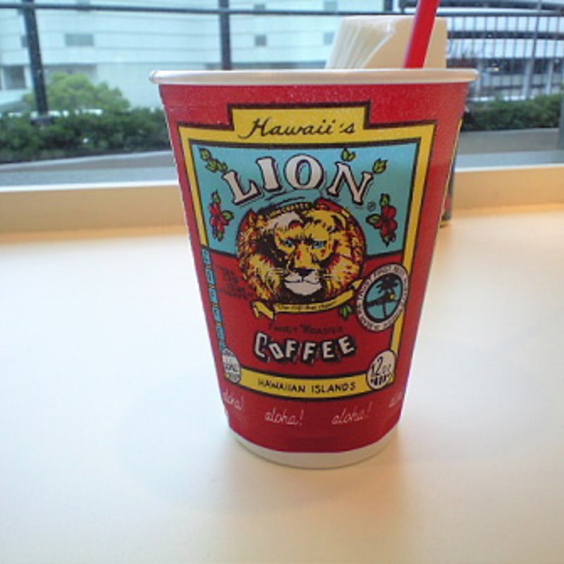 ライオンコーヒー（HOT）(Cafe HuLa Hawaii )