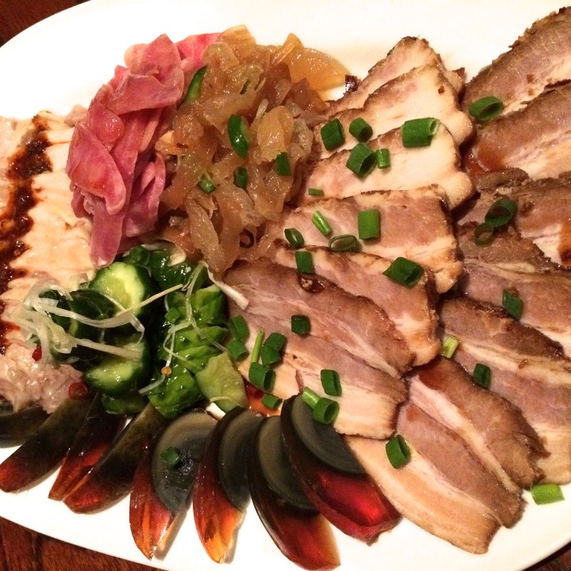 6種の前菜盛合せ(媽媽厨房)