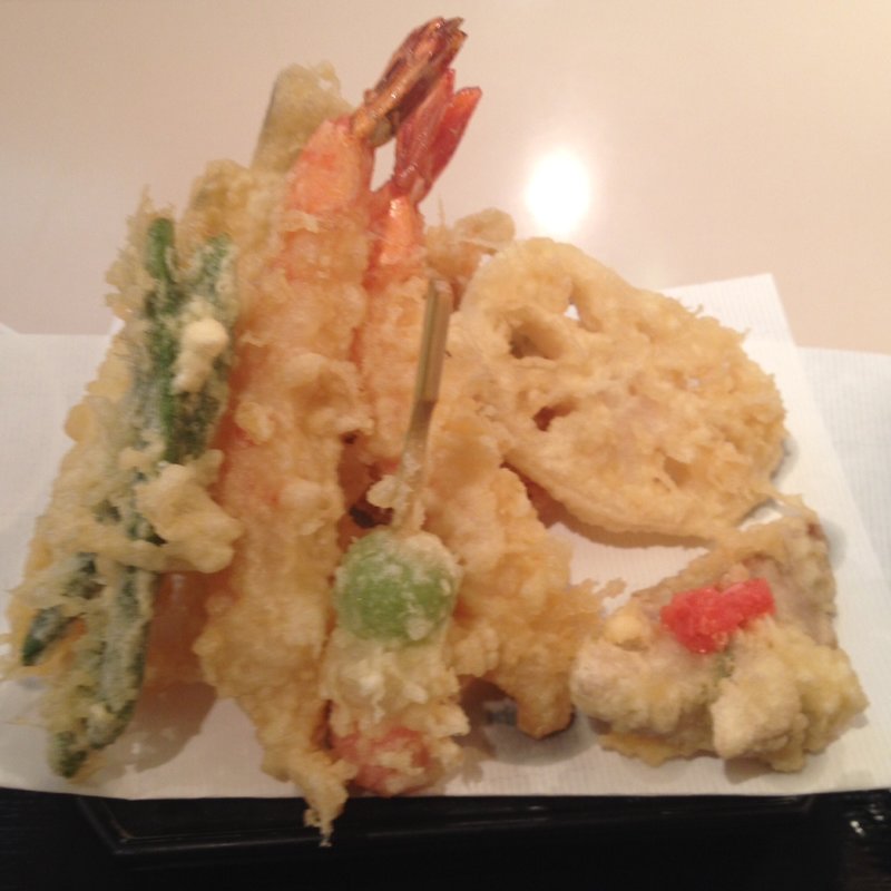 季節の台盛りセット(小ハゲ天 銀座店 （こはげてん）)