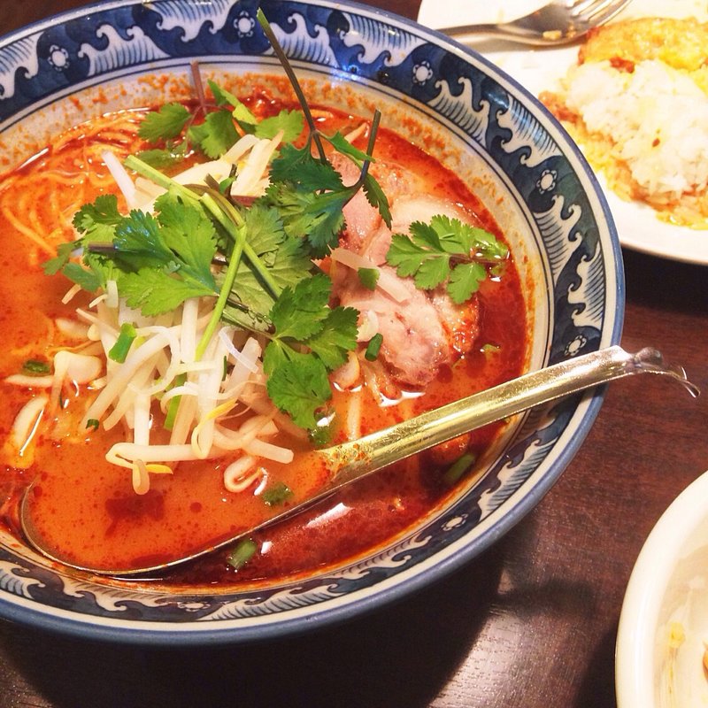 トムヤムラーメン(ティーヌン西早稲田本店)