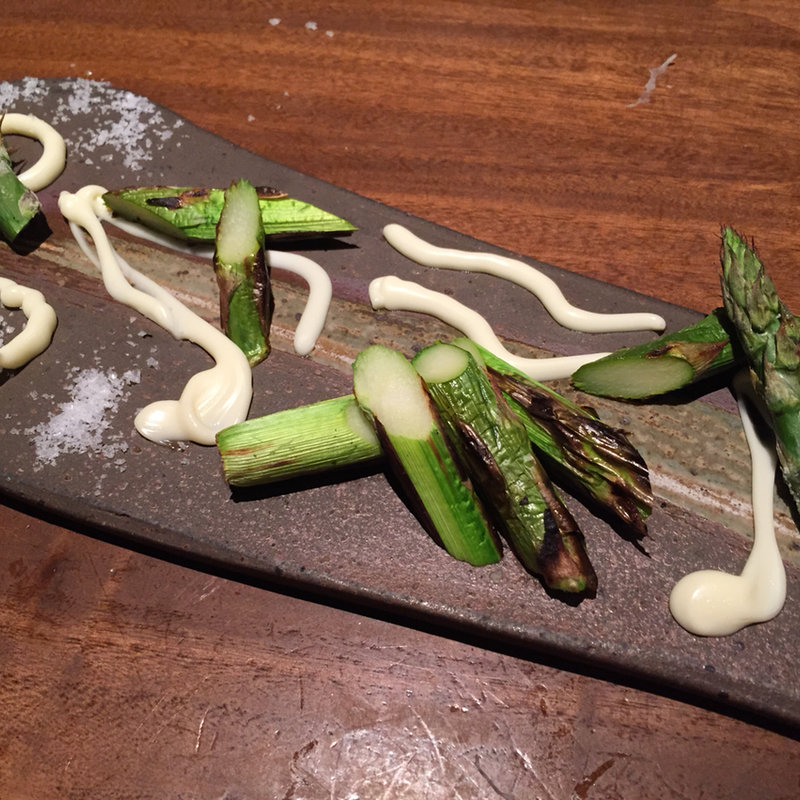 泉州産 アスパラ炭焼き(日本酒とお魚きっちん　祐星 )