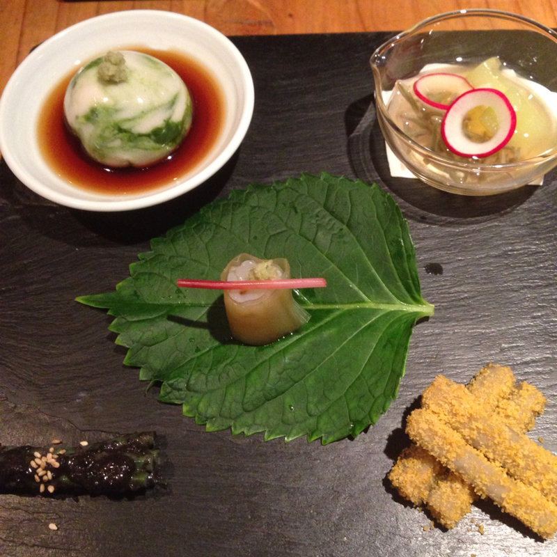 お通し(案山子)