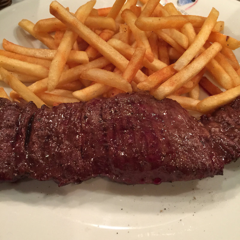 ステーキフリット(ヴァンピックル 丸の内 （Vinpicoeur）)