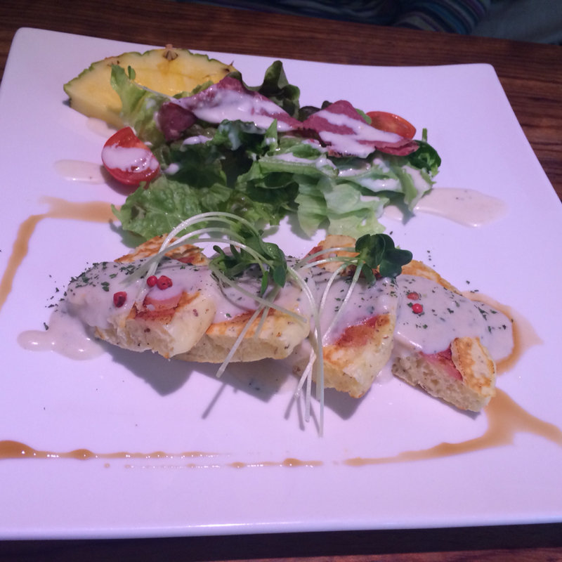 ぽてと＆ベーコンのパンケーキ(フクミミ （fukumimi）)