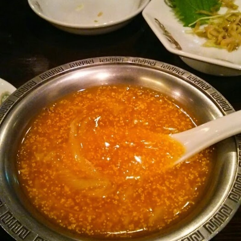 羽衣オリジナルフカヒレスープ　(味の中華 羽衣 銀座本店)