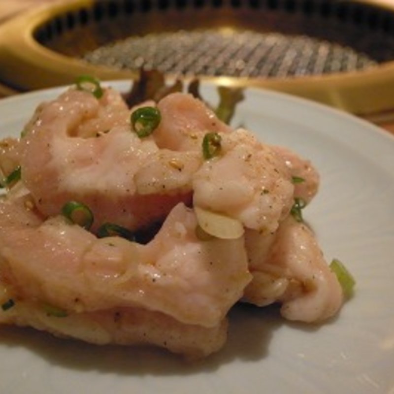 和牛 塩ミノサンド(焼肉 かわむら 柏原店)