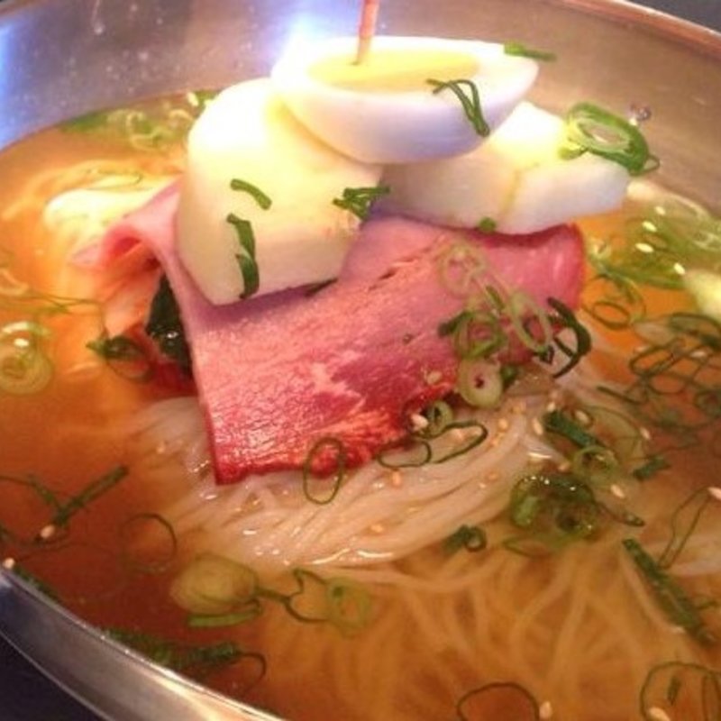 冷麺(炭火焼肉 三千里)