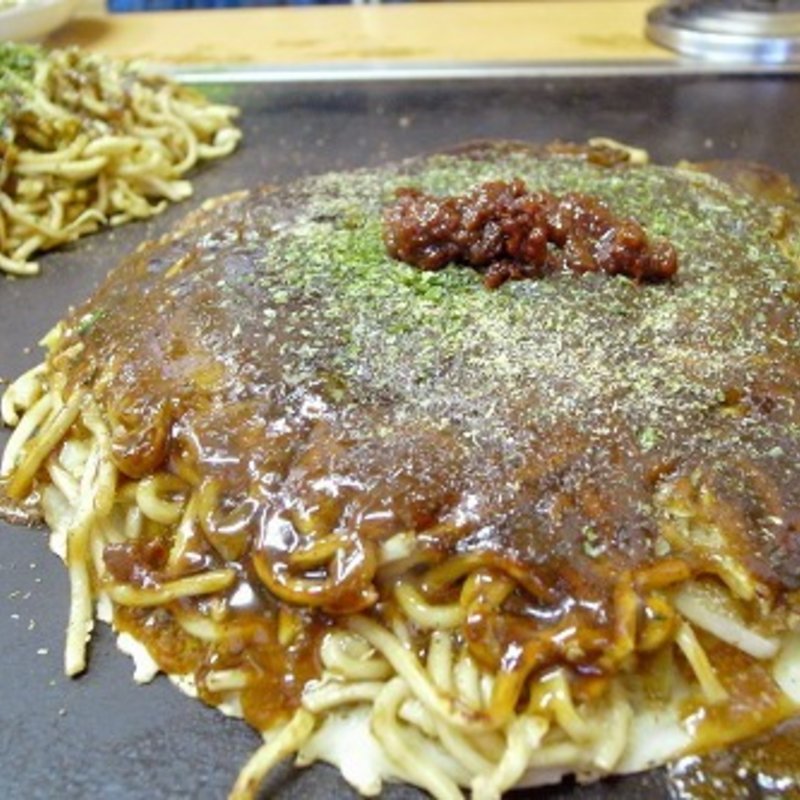 カスモダン焼(お好み焼き あっちゃん)