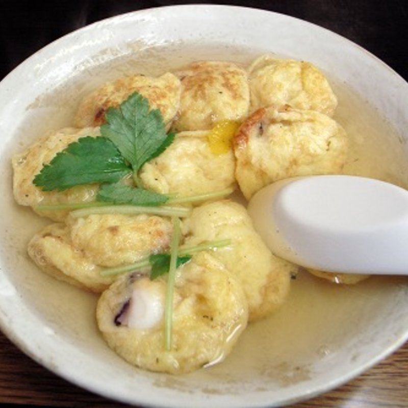 スープたこ焼き(寿々屋)