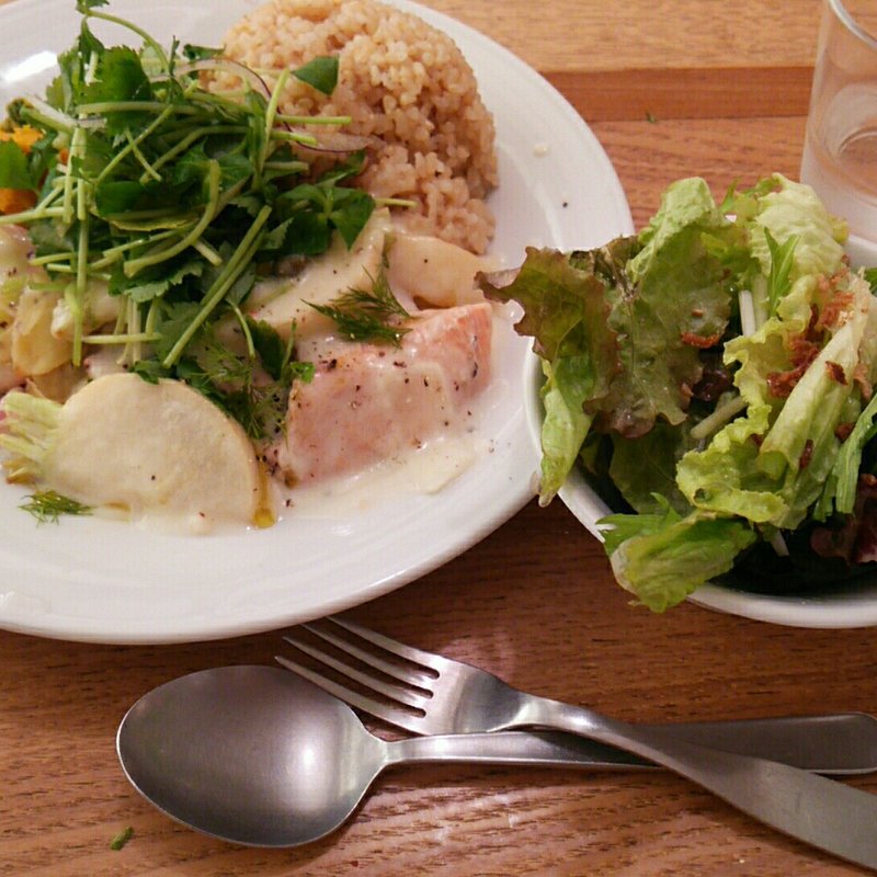 ランチプレート 鶏肉とカブのクリーム煮(ウェルカムカフェ （WELCOME CAFE 【旧店名】shiba cafe）)