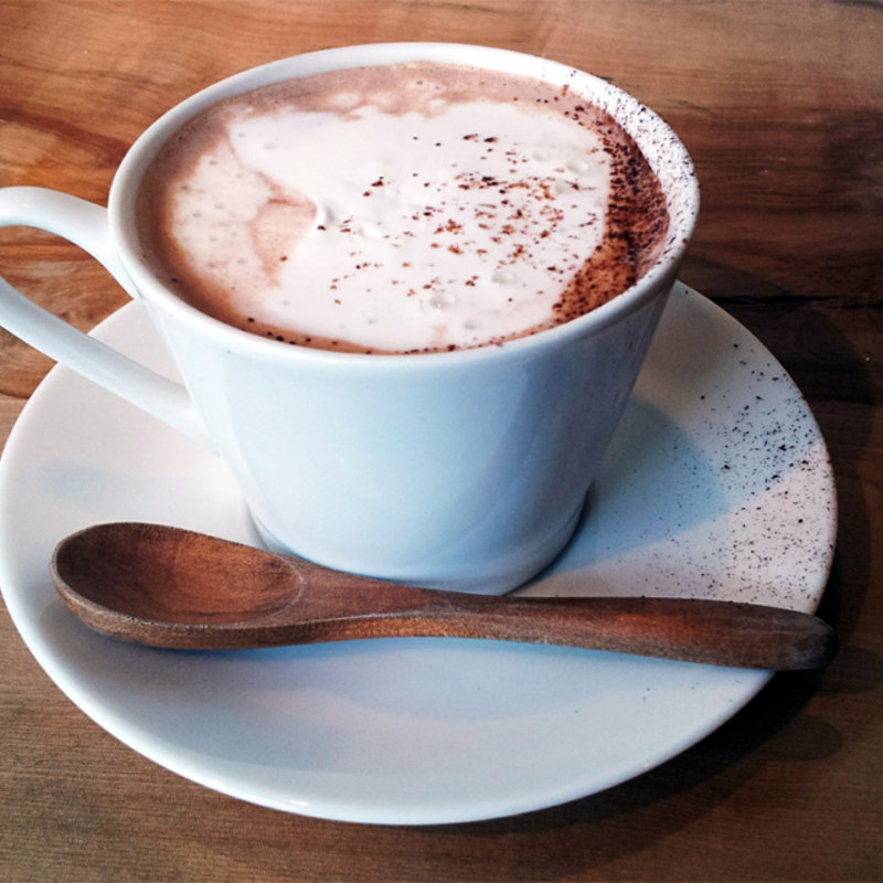 豆乳ホットチョコレート(モルフォカフェ )