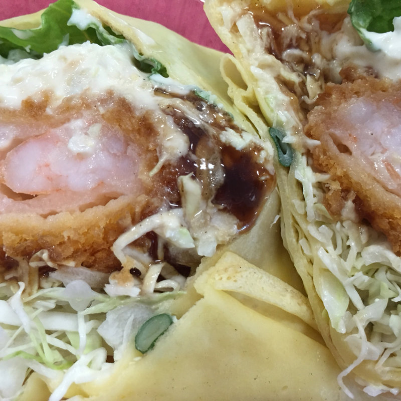 海老カツクレープサンド(ベルベ 豊洲店 （BELLBE）)