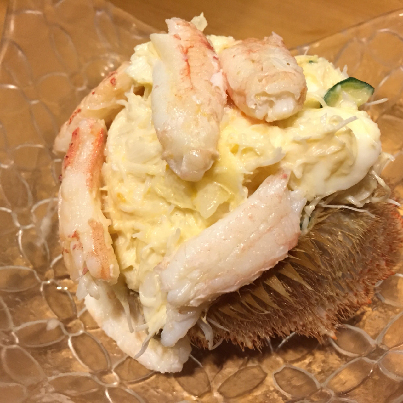 毛ガニサラダ(かねます )の口コミ一覧 | No.1のメニューが見つかる外食