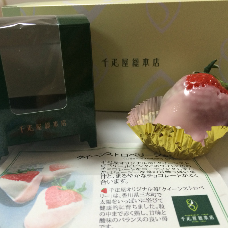 クイーンストロベリーショコラ(千疋屋総本店 第1旅客ターミナル 特選洋菓子館店)