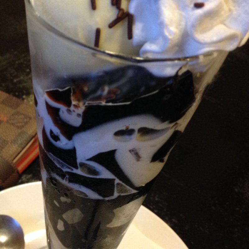 コーヒーゼリー(カフェレストランすいごう)