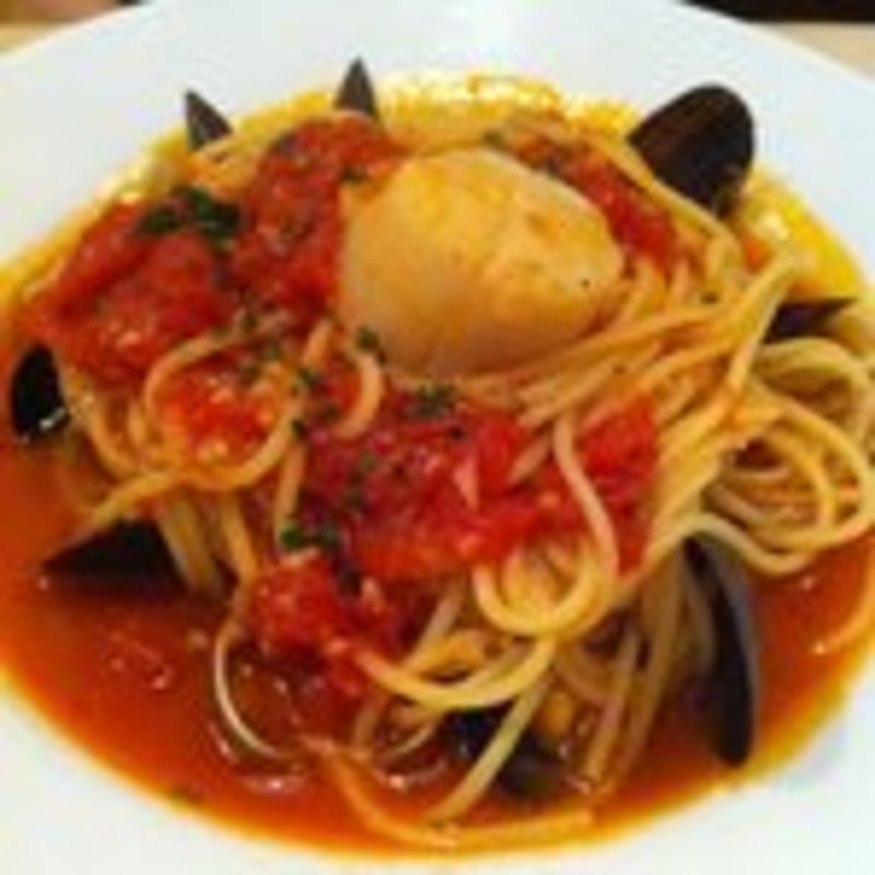 魚介のトマトソーススパゲッティ(アフラテッロ)
