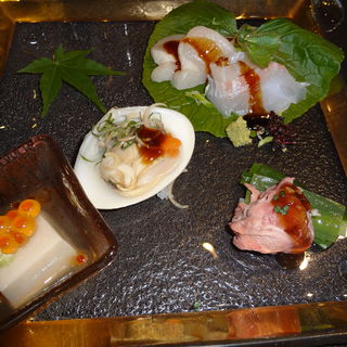 冷前菜(THE SODOH HIGASHIYAMA KYOTO （ザソウドウ東山京都【旧店名】 THE GARDEN ORIENTAL KYOTO）)