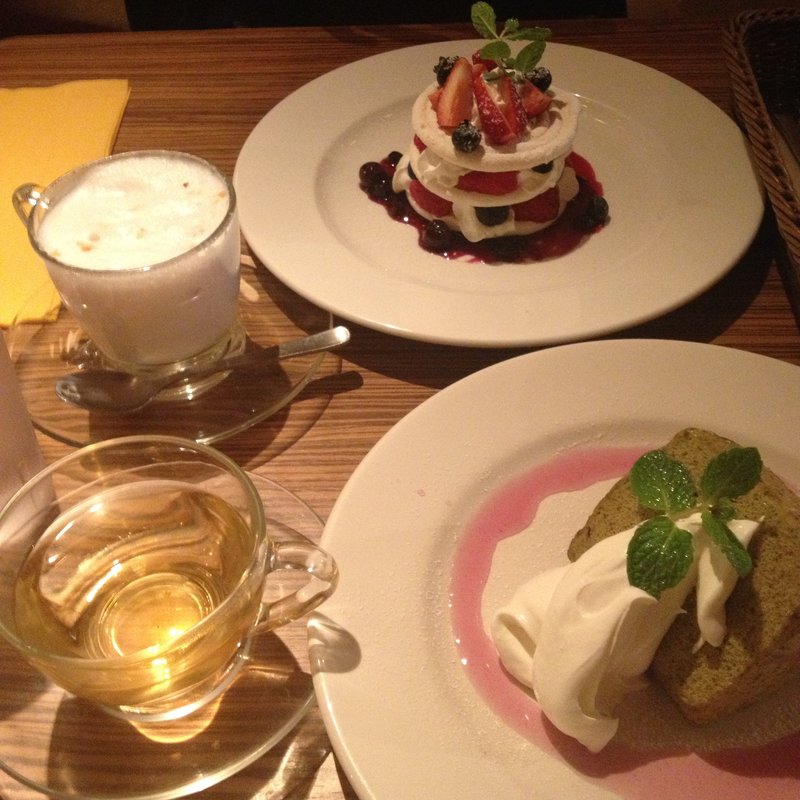 抹茶シフォンケーキ(リルリール （LIL'RIRE CAFE）)