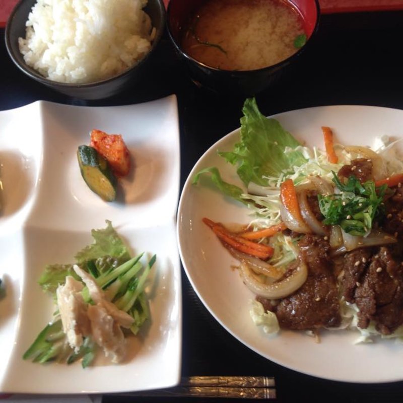 焼肉定食(八幡亭)