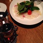 本日のカルパッチョ(オイスターバー＆レストラン オストレア銀座コリドー通り店 Ostrea oyster bar & restaurant)