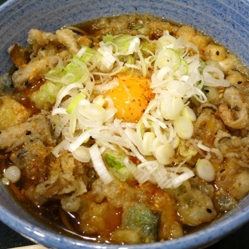 月夜の秋野菜天そば(小諸そば 六本木店)