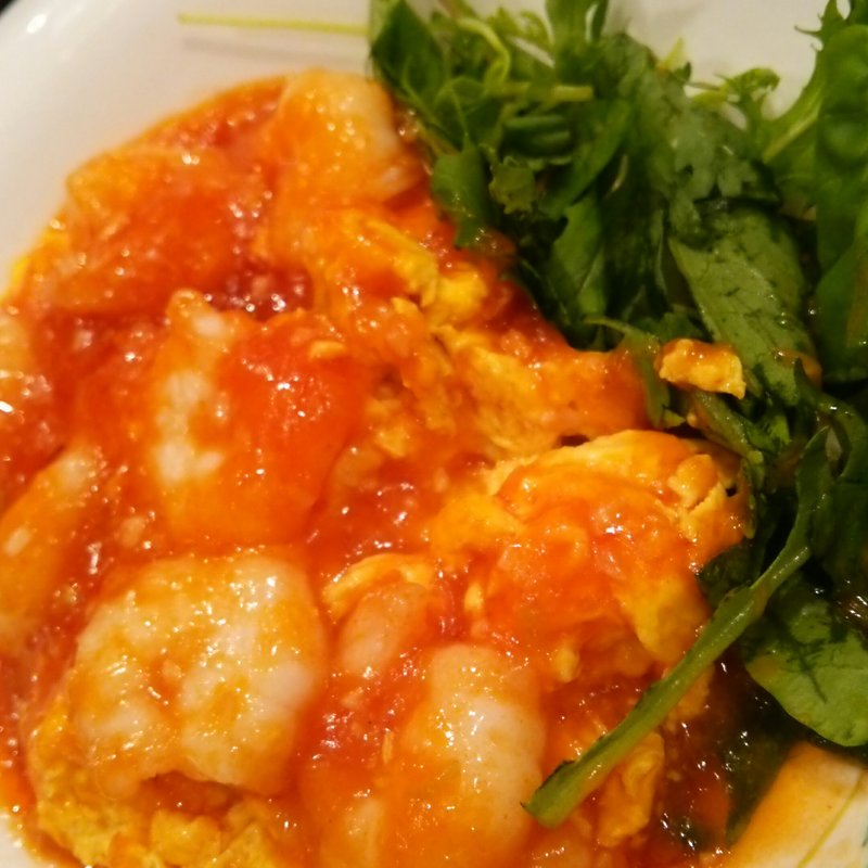 エビのチリソース(俺の揚子江 銀座4丁目)