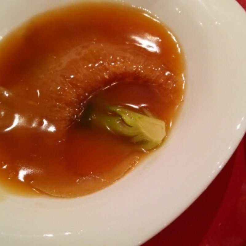 吉切鮫フカヒレ伝統上湯コンソメ仕立て(俺の揚子江 銀座4丁目)