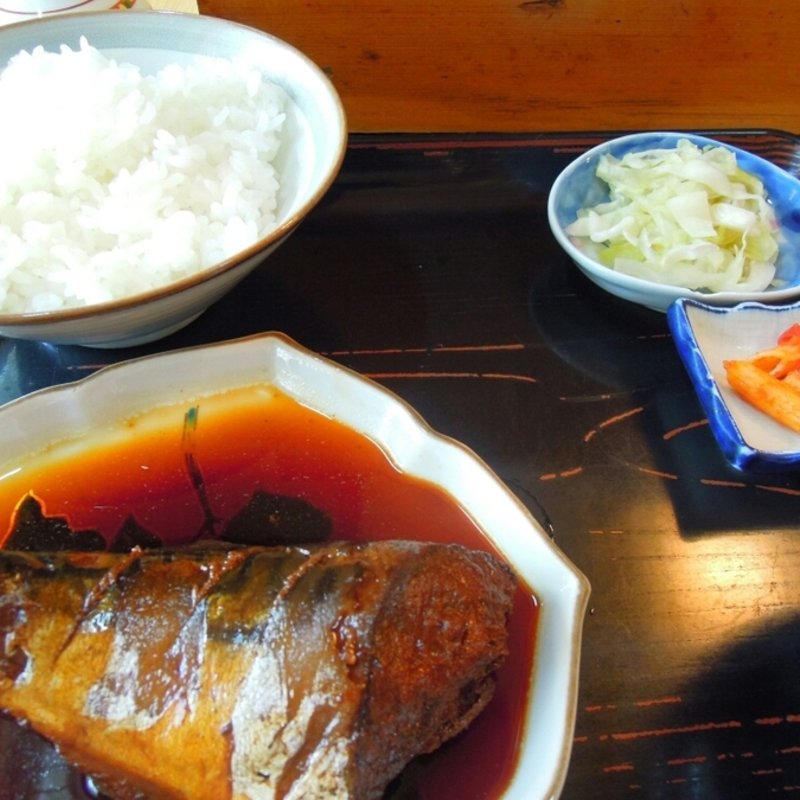 鯖の煮付け定食(秀峰)